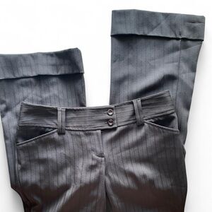 Vintage Y2K Brown Ultra Low Rise Trouser Pants